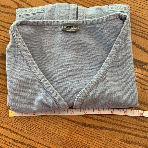 Mackinac Island vest size M open front lake blue logo Mackinac on front chest - Picture 8 of 8